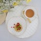 Talerzyk deserowy porcelanowy 19 cm ALEXIA GB081 VILLA ITALIA