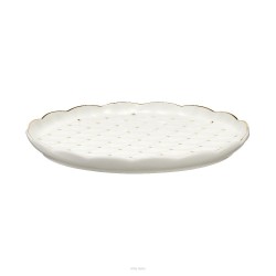 Talerzyk deserowy porcelanowy 19 cm ALEXIA GB081 VILLA ITALIA