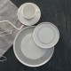 Filiżanka ze spodkiem porcelanowa 240 ml SHIRO VILLA ITALIA