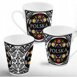 Kubek FOLK czarny