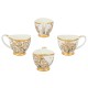 Filiżanka espresso Vanessa - G. Klimt, Drzewo życia, białe tło (CARMANI) 532-0354