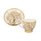 Filiżanka espresso Vanessa - G. Klimt, Drzewo życia, białe tło (CARMANI) 532-0354