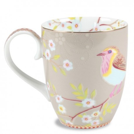 Kubek Early Bird Khaki 350ml Pip Studio 51002006