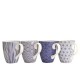 Kubki zestaw 4 szt Nippon Blue 380 ml 17989 TOKYO