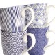 Kubki zestaw 4 szt Nippon Blue 380 ml 17989 TOKYO