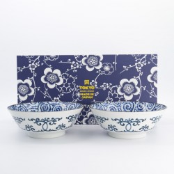 Zestaw 2 misek Sushi Ramen Blue 1100 ml TOKYO 33942