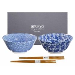 Zestaw dwóch misek do sushi - Nippon Blue Giftsets / TOKYO