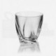 Karafka 850ml i szklanki do whisky Quadro - 6szt. / 822-0007
