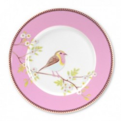 Talerz Early Bird Pink 21cm  Pip Studio