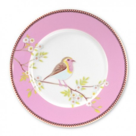 Talerz Early Bird Pink 21cm  Pip Studio