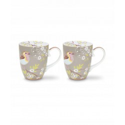 Zestaw 2 dużych kubków Royal flowers Pip Studio 51.002.200