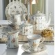 Filiżanka do herbaty porcelanowa 200 ml ze spodkiem LEDA IVORY AZ092