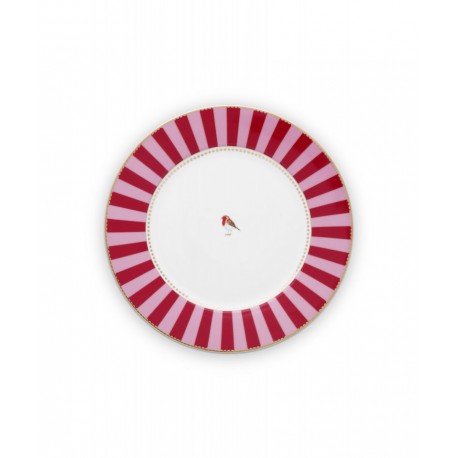 Talerz Love Birds Red 26,5 cm Pip Studio  51.001.021