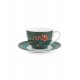 Filiżanka ze spodkiem Love Birds Medallion Red-Pink Pip Studio 51.004.012
