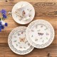 Czajnik porcelanowy dekorowany 850 ml LEDA IVORY