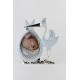 PREZENT NA CHRZEST - Ramka bocian 473-3322