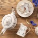 Mlecznik porcelanowy dekorowany LEDA IVORY 200 ml Villa Italia AZ096