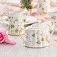 Cukiernica porcelanowa dekorowana WALENCJA Ivory AZ015