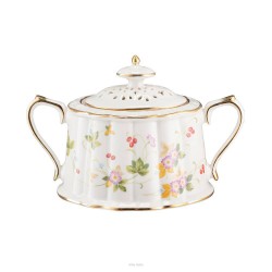 Cukiernica porcelanowa dekorowana WALENCJA Ivory AZ015