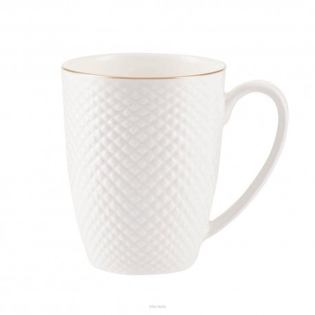 Kubek porcelanowy 350 ml BARI GOLD Villa Italia