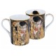 Kubek G. Klimt, Pocałunek (tło czarne) (CARMANI) 532-2331