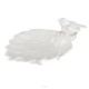 Talerzyk liść porcelanowy Miseczka dekoracyjna CLARA Ivory AZ114
