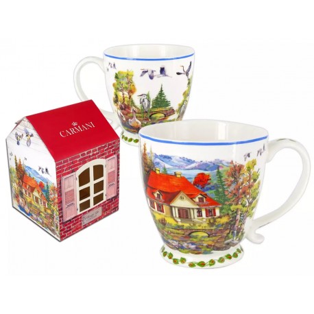 Kubek - Biały dworekCARMANI 041-0004