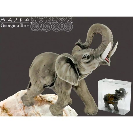 Słoń Nikodem alabaster grecki 396-0310