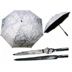 Parasol automatyczny - V. van Gogh, Migdałowiec, szary (CARMANI) 021-6621