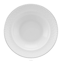 Talerz głęboki porcelanowy 23 cm ROMA PLATIN KB731