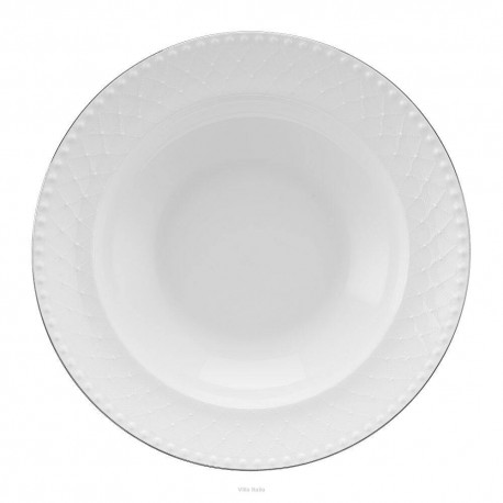 Talerz głęboki porcelanowy 23 cm ROMA PLATIN KB731