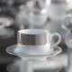 Filiżanka do kawy porcelanowa 230 ml ze spodkiem VALENTINO NZ869
