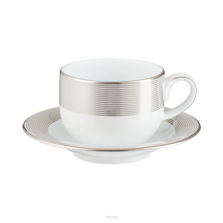 Filiżanka do kawy porcelanowa 230 ml ze spodkiem VALENTINO NZ869