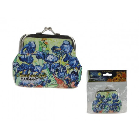 Portfelik mały - V. van Gogh, Irysy (CARMANI)  021-3705