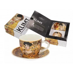 Filiżanka espresso ze spodkiem - G. Klimt, Adela (CARMANI) 532-8305