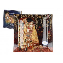 Talerz dekoracyjny - Pocałunek - G.Klimt, 30x30cm (CARMANI) 198-1001