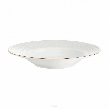 Talerz głęboki porcelanowy 23 cm ROMA GOLD KB741