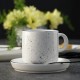 Filiżanka porcelanowa ze spodkiem 320 ml POLVERE JG434
