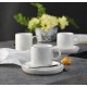 Filiżanka porcelanowa ze spodkiem 320 ml POLVERE JG434