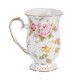 Kubek porcelanowy dekorowany złota linia 300 ml ROSE GARDEN AZ004