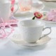 Filiżanka do herbaty porcelanowa 220 ml ze spodkiem AURELIA Villa Italia CJ214