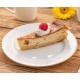 Talerz deserowy porcelanowy 20 cm BARI GOLD - komplet 6 szt ES712